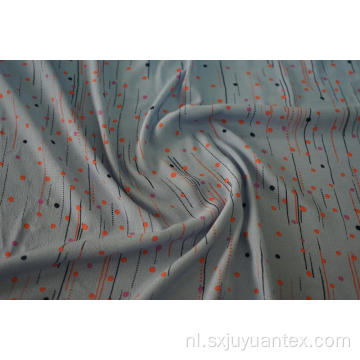 Viscose 120D30s Morocian crêpe print stof